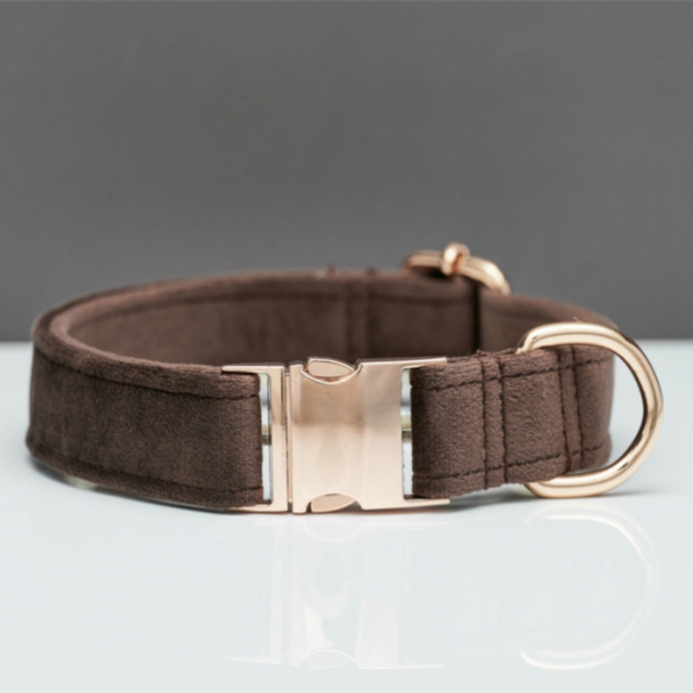 Elegant Velvet Collar & Leash - Soft, Stylish & Sweet