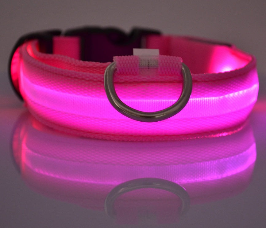 LED Collar for Safer Nighttime Walks