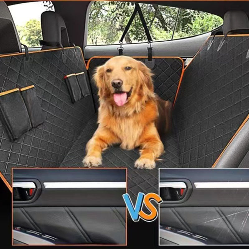 Oxford Cloth Back Seat Mat – Keeps Seats Clean from Pet Messes