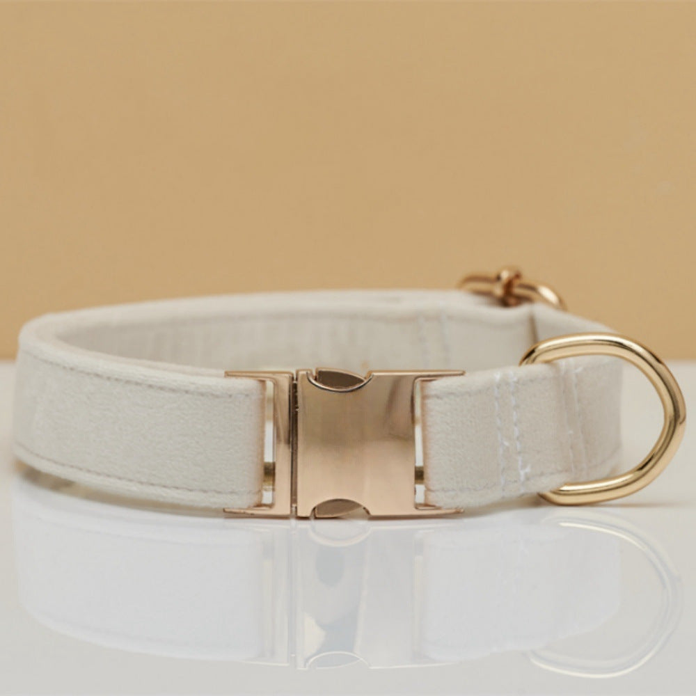 Elegant Velvet Collar & Leash - Soft, Stylish & Sweet
