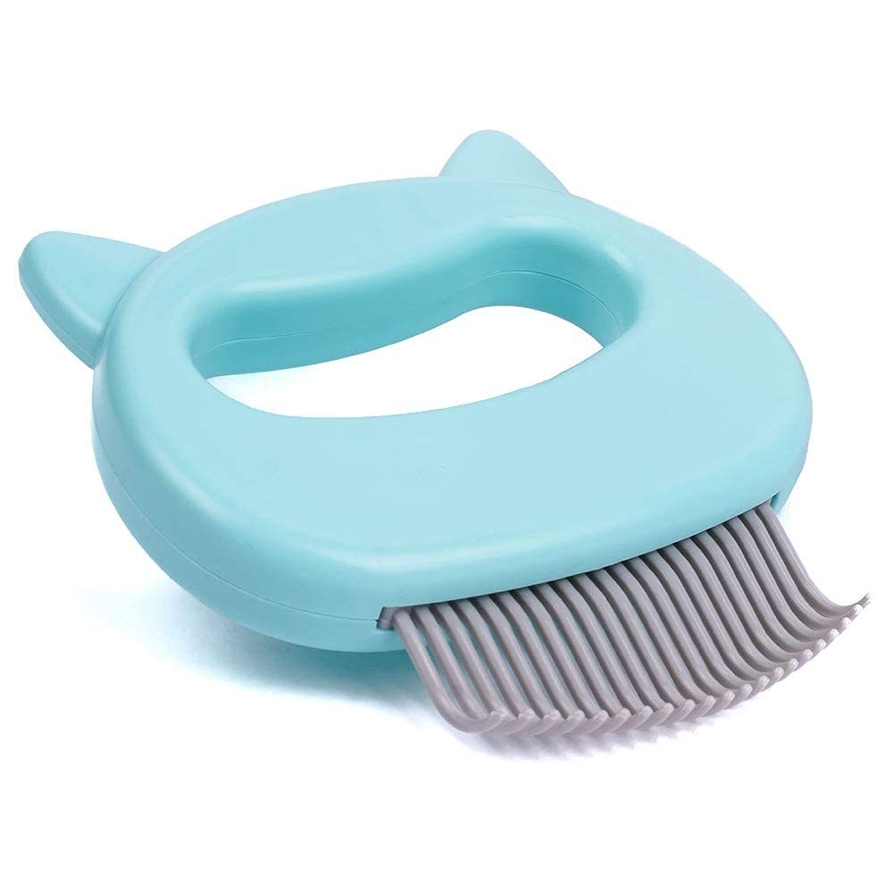 Goodbye Tangles! Gentle Grooming Brush for Dogs, Cats & Bunnies