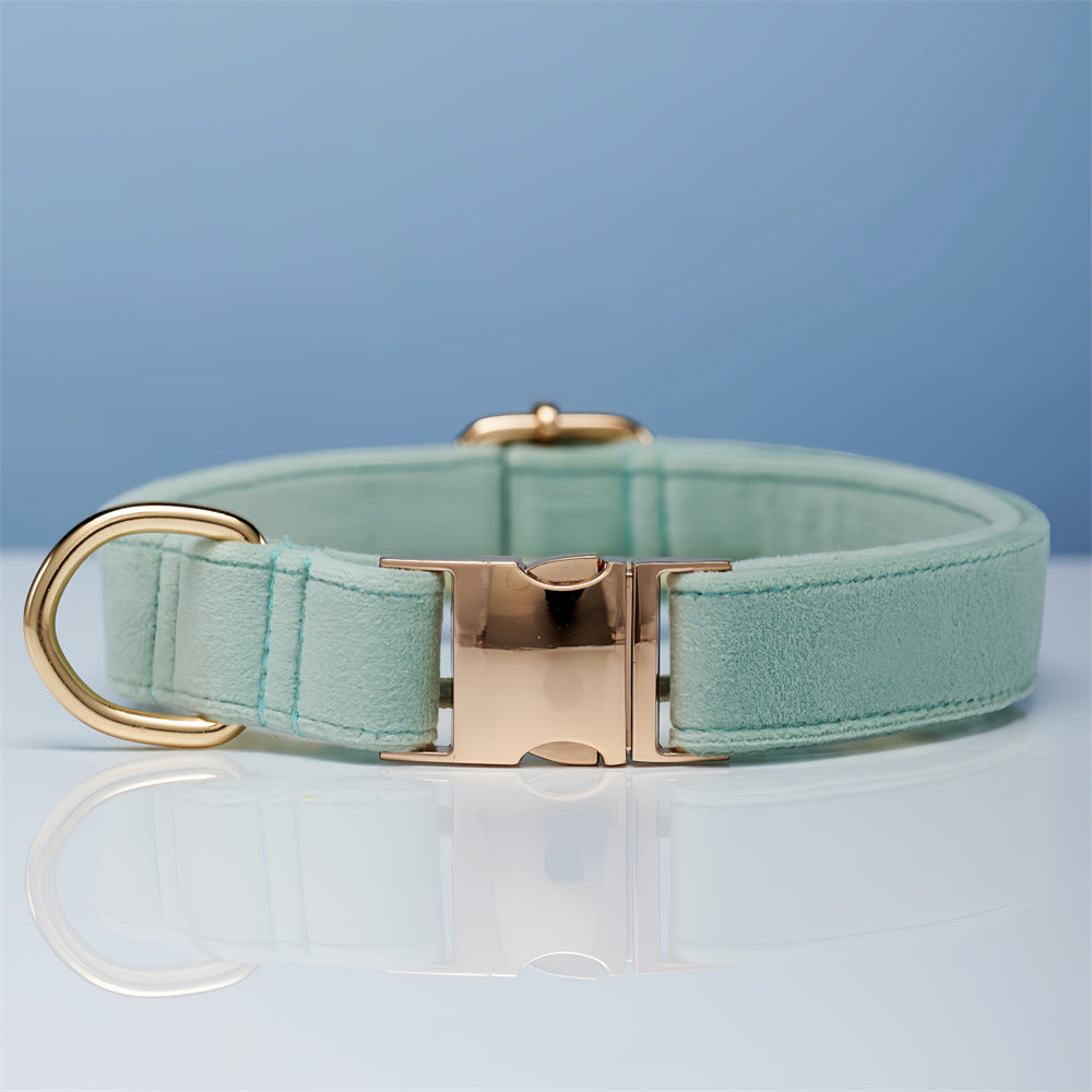 Elegant Velvet Collar & Leash - Soft, Stylish & Sweet