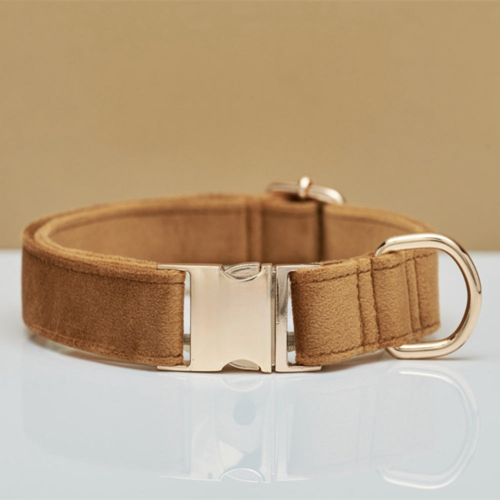 Elegant Velvet Collar & Leash - Soft, Stylish & Sweet